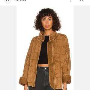 Free People Dolman Quilted Jacket